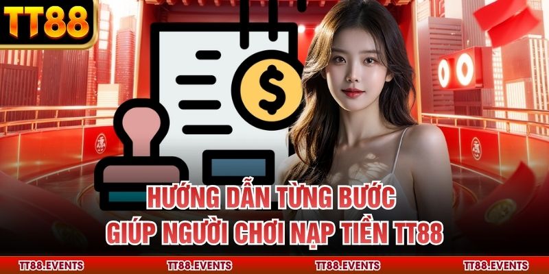 Hướng dẫn từng bước giúp người chơi nạp tiền TT88